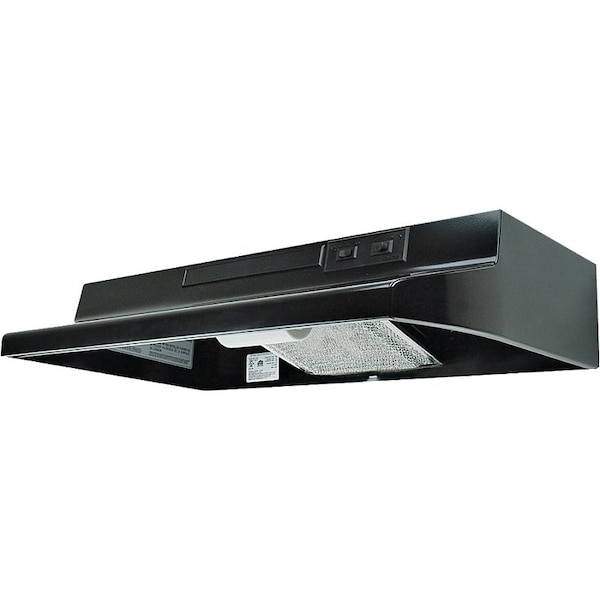 Air King Advantage AV AV1306 Range Hood, 30 in W, 12 in D, 6 in H, Steel