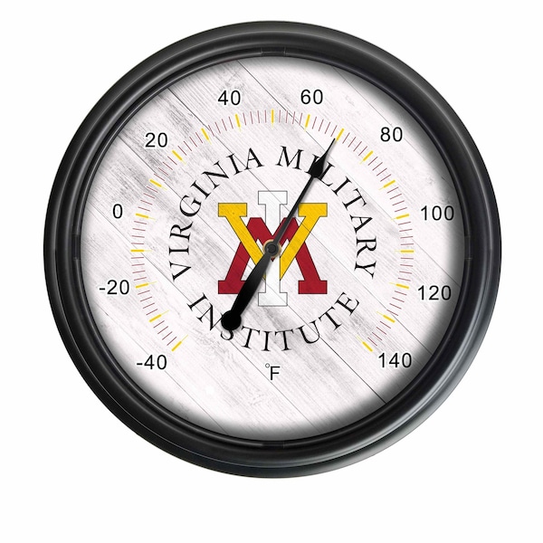 Virginia Military Institute Indoor/Outdoor LED Thermometer