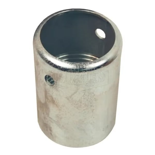 Holedall Long External Swage Ferrule, 3 ID x 3-30/64 to 3-40/64 OD in Nominal, Carbon Steel, Hose E