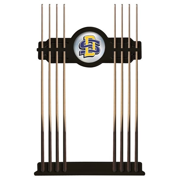 South Dakota State Cue Rack in Black Finish