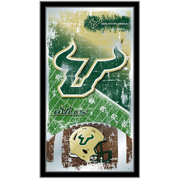 South Florida 15" x 26" Football Mirror