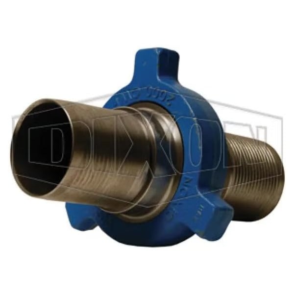 FIG 206 1 pc Complete Male/Female Frac Fitting Assembly, 4 in Nominal, Iron/Steel/Forged Steel Nut,