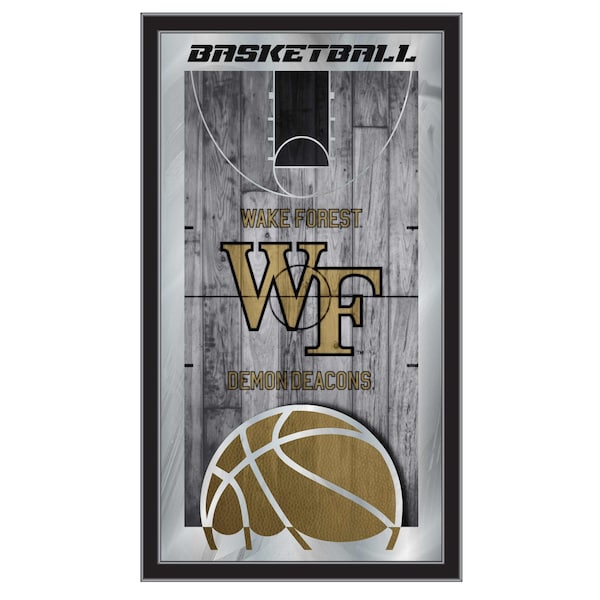 Wake Forest 15" x 26" Basketball Mirror